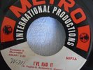 ROBIN RICE - I'VE HAD IT / WANTED - METRO INTERNATIONAL  ORIGINAL NORTHERN SOUL