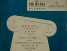 COLUMBIA MONO ML 4001 MENDELSSOHN VLN CTO MILSTEIN WALTER '48 THE FIRST LP EVER