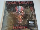 Iron Maiden Senjutsu Exclusive Limited Edition Red Marble Vinyl 3LP In Hand