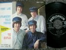 The BEATLES First Italy Single Penny Lane Strawberry Fields forever QMSP 16404