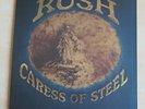 RUSH Caress Of Steel UK vinyl LP in gatefold Mercury 9100 018 1975 Ex+/Ex