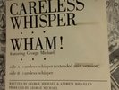 GEORGE MICHAEL WHAM CARELESS WHISPER JAPAN 7 INCH PROMO Vinyl very rare