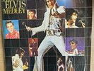 Elvis Presley Vinyl LP.   The Elvis Medley    Brazil 1982   Promo Copy Excellent