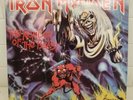 NM CONDITION IRON MAIDEN NUMBER OF THE BEAST VINTAGE VINYL LP FROM 1982