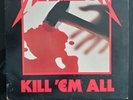Metallica 1983 Kill Em All Original 1st Press Megaforce Vinyl LP