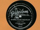 c 78 RPM Lonnie Lyons Freedom 1504 in V+