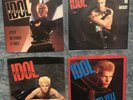 Billy Idol 7” Vinyl 45s Lot