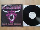 UK SUBS-MAD COW FEVER LP-PUNK/PISTOLS-BLACK VINYL W/L TEST PRESSING+PROOF SLEEVE