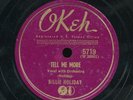78tk-Jazz-OKEH 5719-Billie Holiday-(Tell me more/Laughing at life)