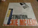 JACKIE MCLEAN - DESTINATION OUT  - BLUE NOTE 32087 -1995 AUDIOPHILE ISSUE - MINT