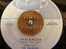 DON AND THE GALAXIEX AVALANCHE/SUNDOWN VERY RARE '58 SURF GARAGE INSTRO 45-HEAR