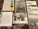 DEATH RARE 1990 ORIG Spiritual Healing Combat PRESS KIT PHOTO FOLDER METAL