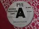 THE ALAN BOWN SET - BABY DON'T PUSH ME EVERYTHINGS GONNA BE ALRIGHT 1966 PYE MOD