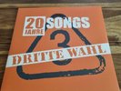 Dritte wahl - 20 Jahre   double   lp punk  hc rar
