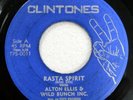 ALTON ELLIS & WILD BUNCH INC 45 Rasta Spirit/Jal Dub on Clintones reggae c4214