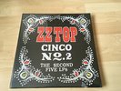 ZZ TOP CINCO No. 2 THE SECOND FIVE LPS 180 GRAM VINYL BOX NEW