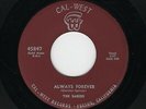 '55 W Coast R&B/DooWop SABERS Always Forever/Cool, Cool Christmas CAL-WEST HEAR