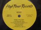 EDEE  'baby it's you'  '88 high power / sealed