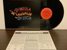 Al Di Meola John McLaughlin Paco De Lucia - Friday Night CBS 1/2 Spd Vinyl LP NM