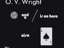 O.V. Wright - A Nickel and a Nail and Ace of Spades LP NEW