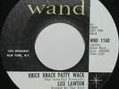 Lou Lawton 45 Knick Knack Patty Wack CRACKED  Northern Soul Wand DJ Promo RARE