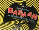 VINTAGE 1966 BATMAN TV MUSIC RICHARD ROME STEREOPHONIC RECORD SUPER RARE