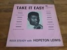 Take It Easy , Rock Steady With Hopeton Lewis , Island Label