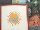 KING CRIMSON IN THE WAKE OF POSEIDON LP + LARKS TONGUE LP CRIMSON BUNDLE