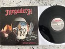 Megadeth Killing Is My Business Lp Vinyl 1985 VG+/VG Combat MX8015 Play Tested