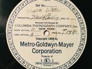 MGM - Early Sound - Film Test Records - Stage Talent Audition for MGM 1929