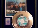 ROLLING STONES RUBY TUESDAY 45 RPM GOLD METALIZED RECORD RARE  NON RIAA AWARD