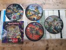 Iron maiden world tour 2011 4x pict disc holgram box new not sealed