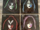KISS Solo 1978 Albums Gene Simmons Paul Stanley Ace Peter Criss LP 4 Record Lot