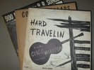 (3) vintage Cisco Houston Folkways Records vinyl albums, Hard Travelin, Cowboy..