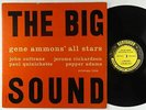 Gene Ammons' All Stars - The Big Sound LP - Prestige Mono DG RVG 446 W 50th