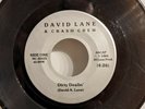 USED 45 Record David Lane & The Crash Crew  Dirty Dealin' / You Gave Me Love