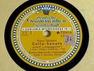 ENRICO MAINARDI Cello Sonata Arpeggione SCHUBERT 1stPress 78 RPM 1950 DGG MINT