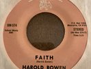 Rare Harold Bowen Faith / What Time Is It 45 Gospel Disco Funk HEAR