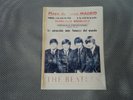 THE BEATLES: 1965 MADRID CONCERT PROGRAM COMPLETE ORIGINAL VINTAGE PIECE-COLLECT