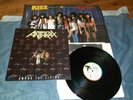ANTHRAX   among the living   1986- FIRST  UK PRESS -ISLAND LAB+ POSTER -EX++