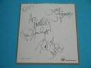 KISS Victor Promo Autographed Sheet for The Originals 3LP Reservation Japan