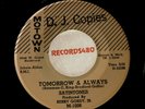 Satintones Promo 45 Motown 1006 Tomorrow & Always / A Love That Can Never Be