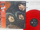BEATLES RUBBER SOUL EMI/ODEON EAS-70135 Japan OBI CLEAR RED VINYL MONO VINYL LP