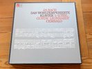 J. S. BACH Das wohltemperierte Klavier 1 u. 2  Gustav Leonardt 4 LP box BASF