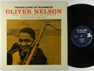 Oliver Nelson - Taking Care Of Business LP - New Jazz - NJLP 8233 Mono RVG VG+