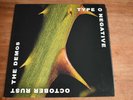 TYPE O NEGATIVE OCTOBER RUST DEMOS Green Splatter   plus 12'' insert