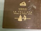 VERDI LA TRAVIATA HIS MASTER'S VOICE SET OF 13 78RPM 12