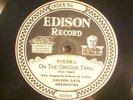 78 : EDISON 51538-GOLDEN GATE-JACK STILLMAN-THE OREGON TRAIL-A /LITTLE PEACH-B