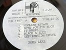 GREG LAKE Debut - ELP - KING CRIMSON  LP  Mega RARE 1 Side ACETATE  PRT Studios