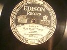 78 : EDISON 51822-GOLDEN GATE- ADORABLE- C  / HOW MANY TIMES  B -  E+